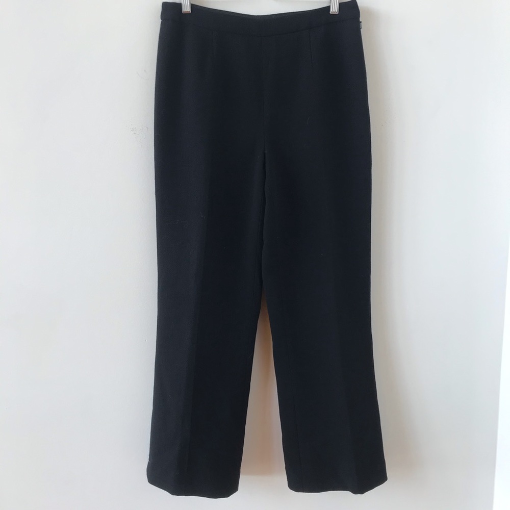 Etcetera black wool trouser pants